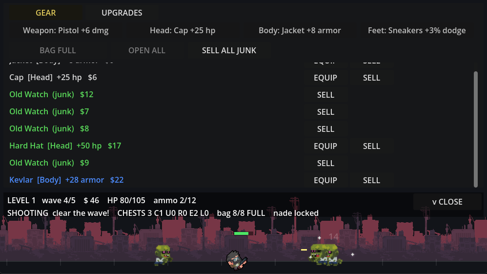 Screenshot 2 for Idle Outbreak Z