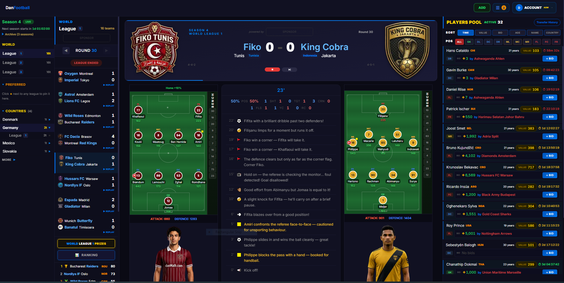 Screenshot 2 for DanFootball