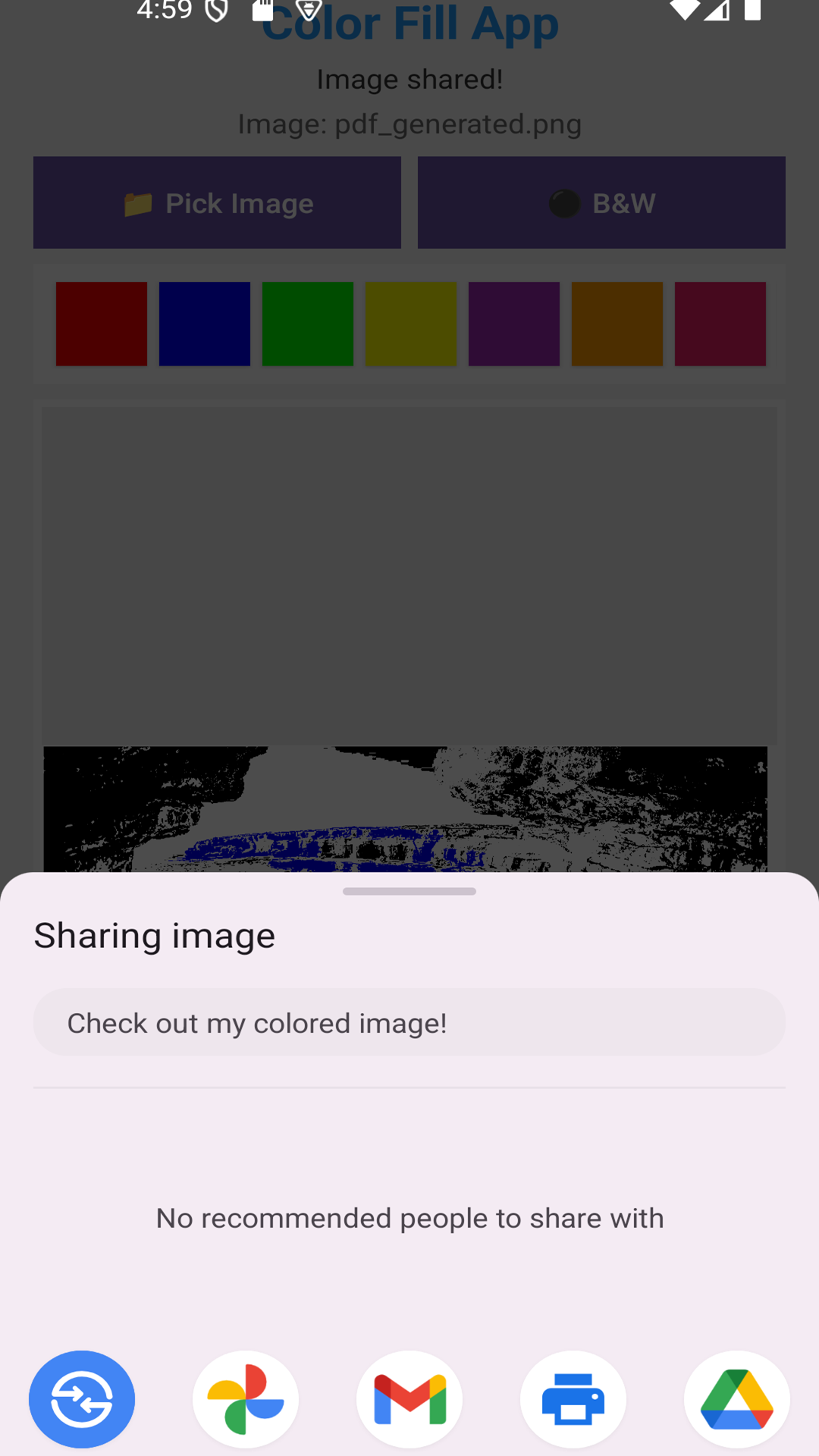 Screenshot 2 for Color Your Pics