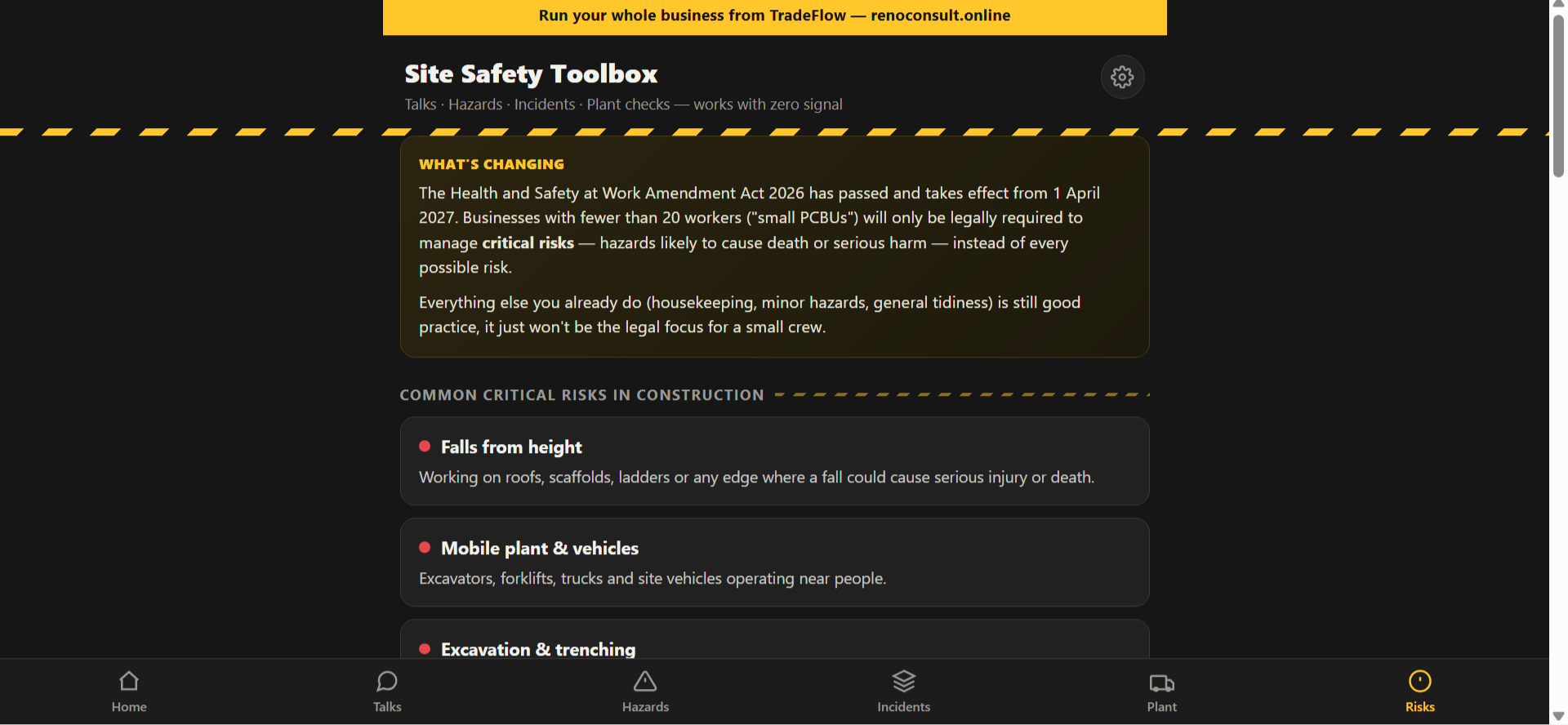 Screenshot 5 for Site Safety Construction app