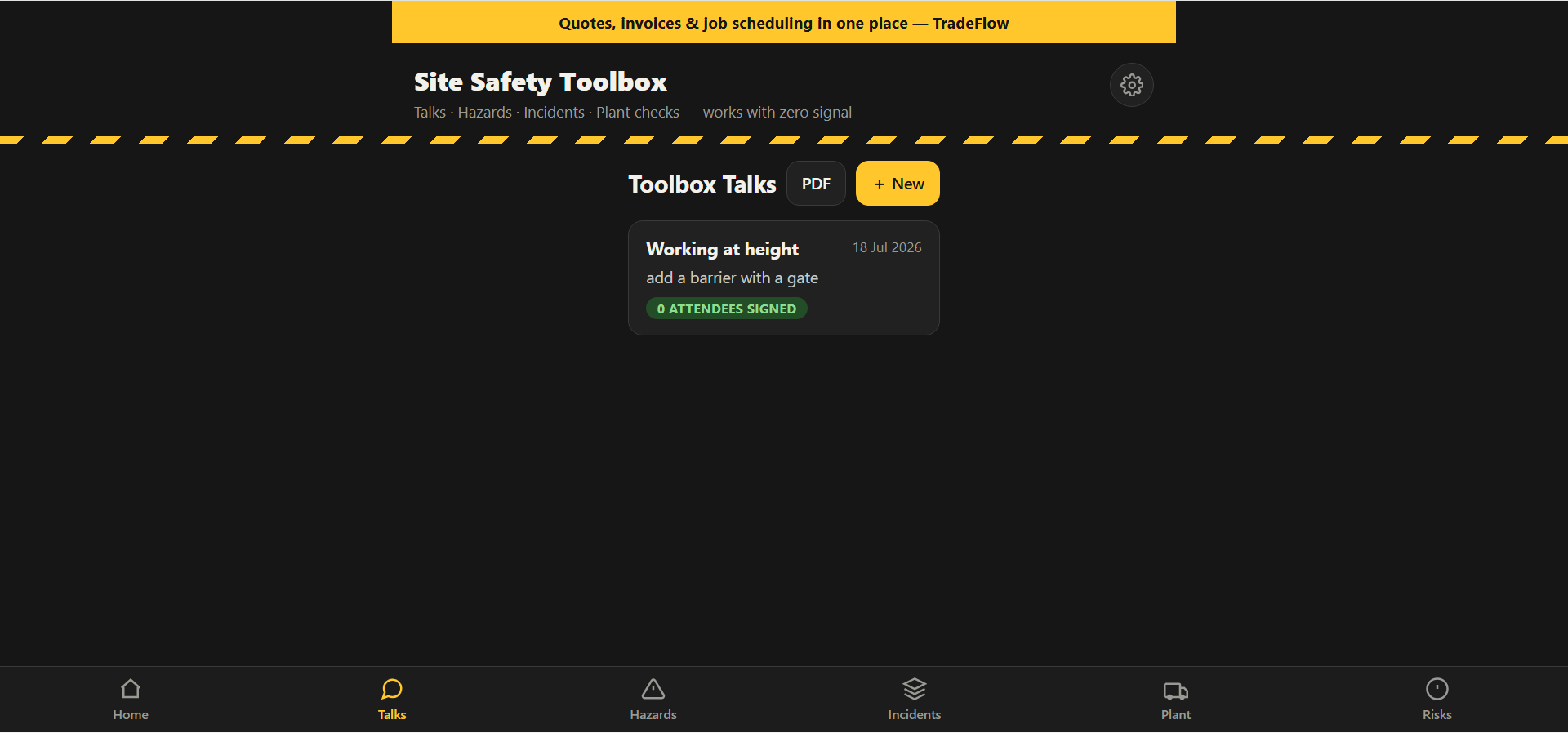 Screenshot 9 for Site Safety Construction app
