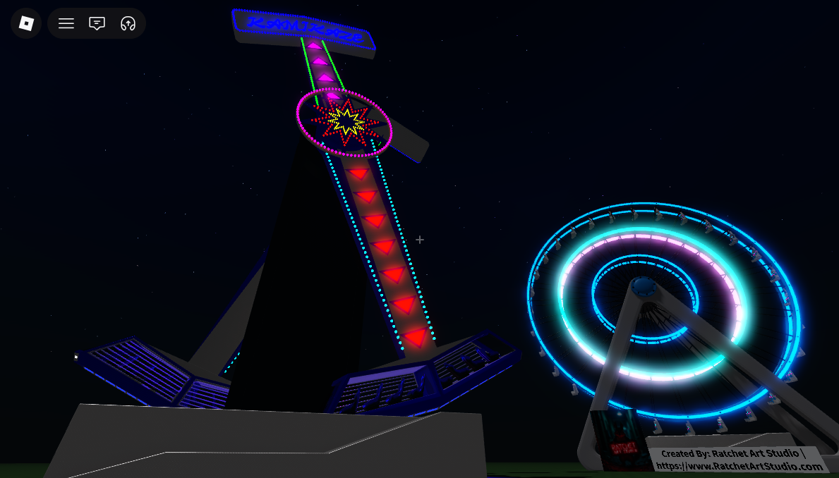 Screenshot 26 for Ratchet Art Studio | Kamikaze | Amusement Ride | Roblox