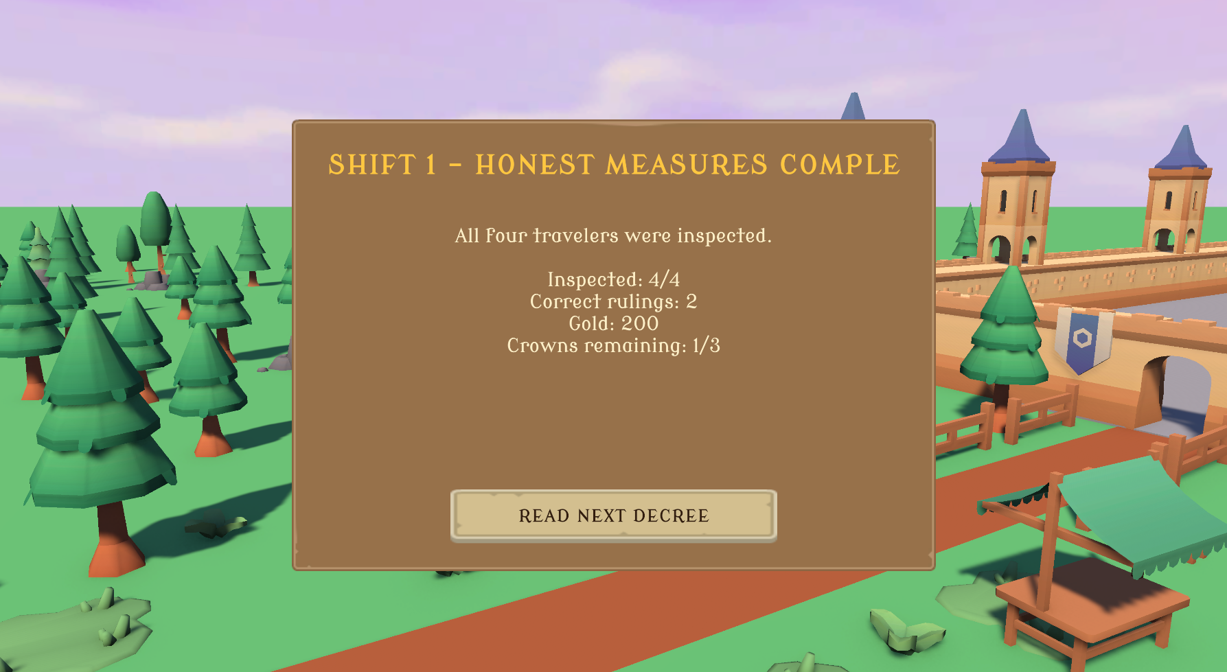 Screenshot 3 for The Royal Weighmaster