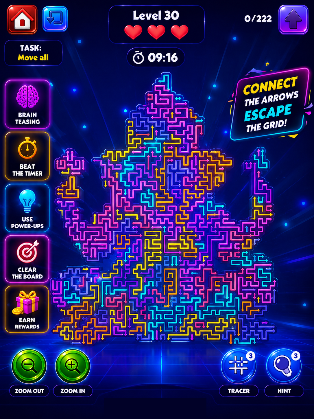 Screenshot 2 for Arrow Puzzle