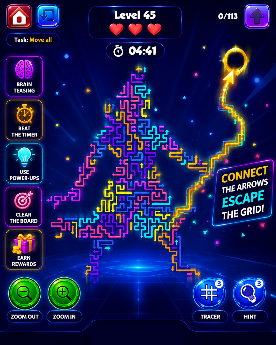Screenshot 3 for Arrow Puzzle