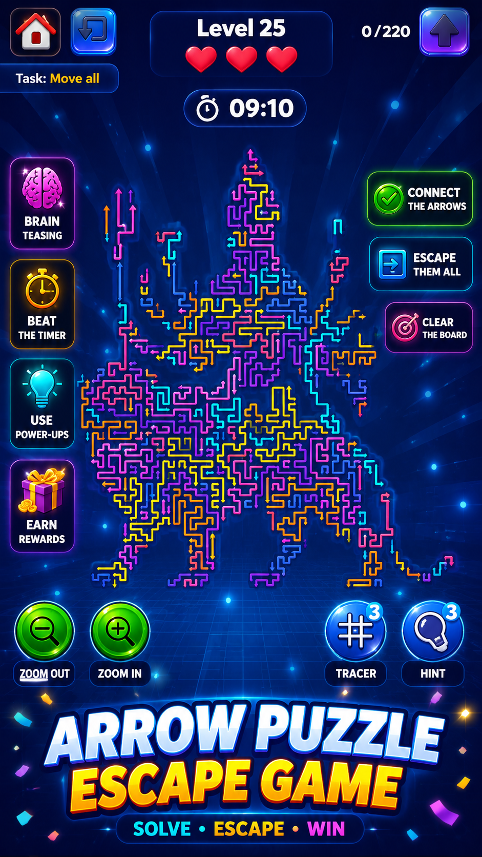 Screenshot 4 for Arrow Puzzle