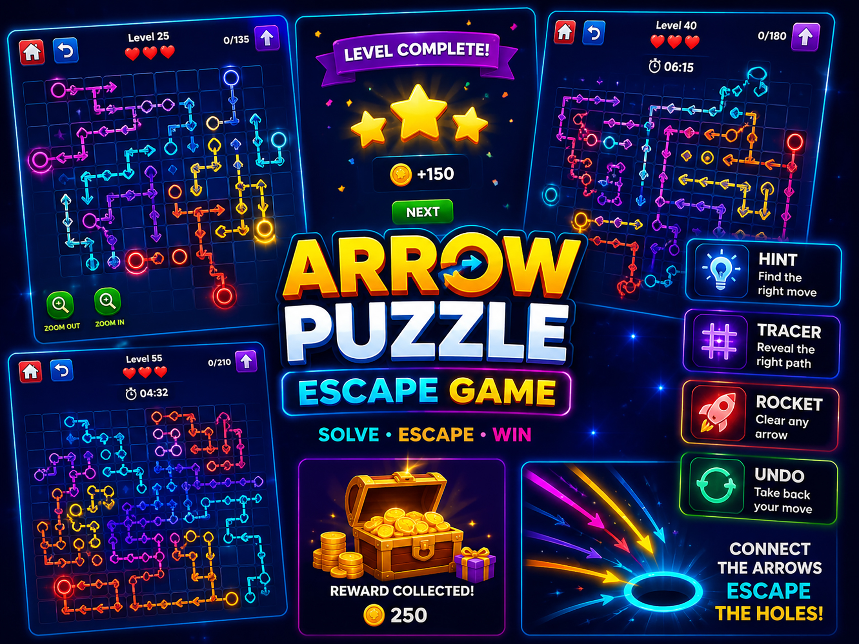 Screenshot 6 for Arrow Puzzle