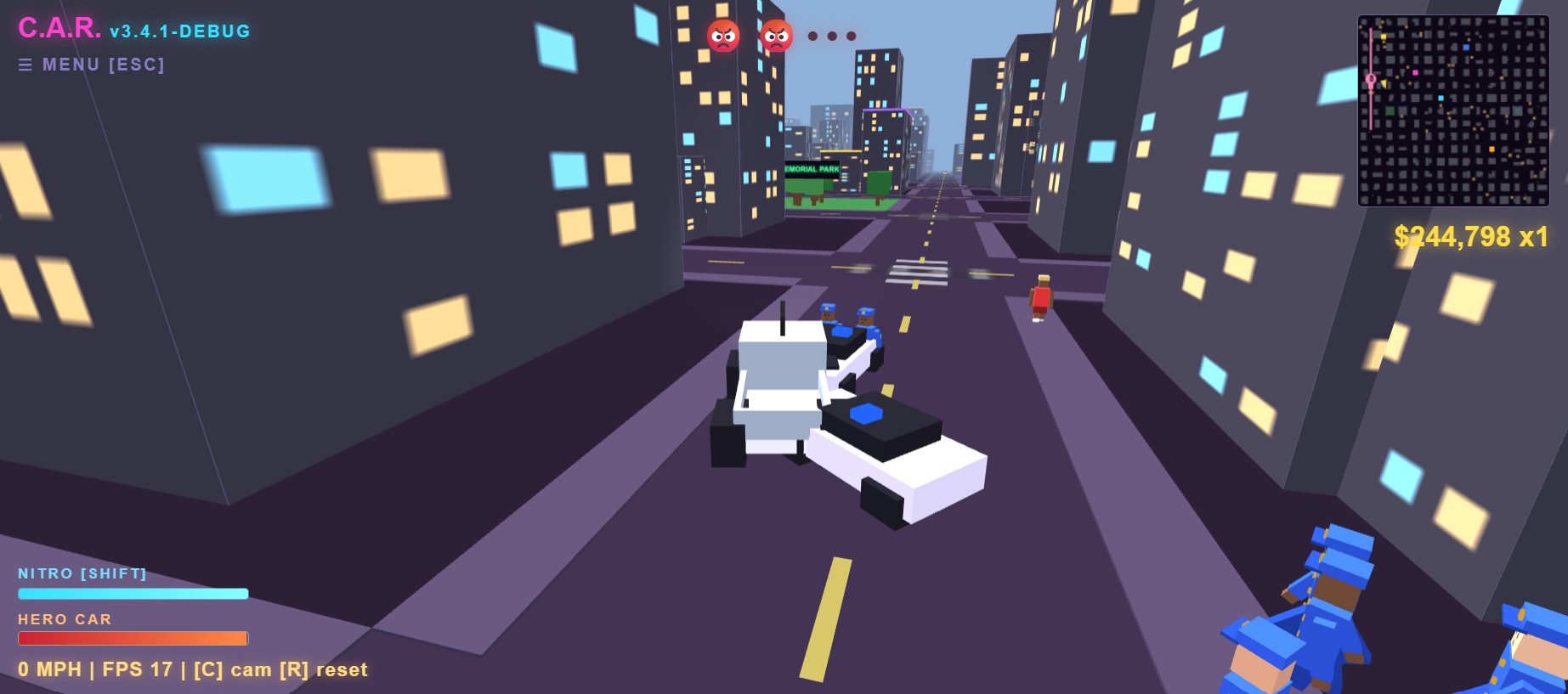 Screenshot 4 for C.A.R. - Crazy Auto Rampage (Work in Progress)