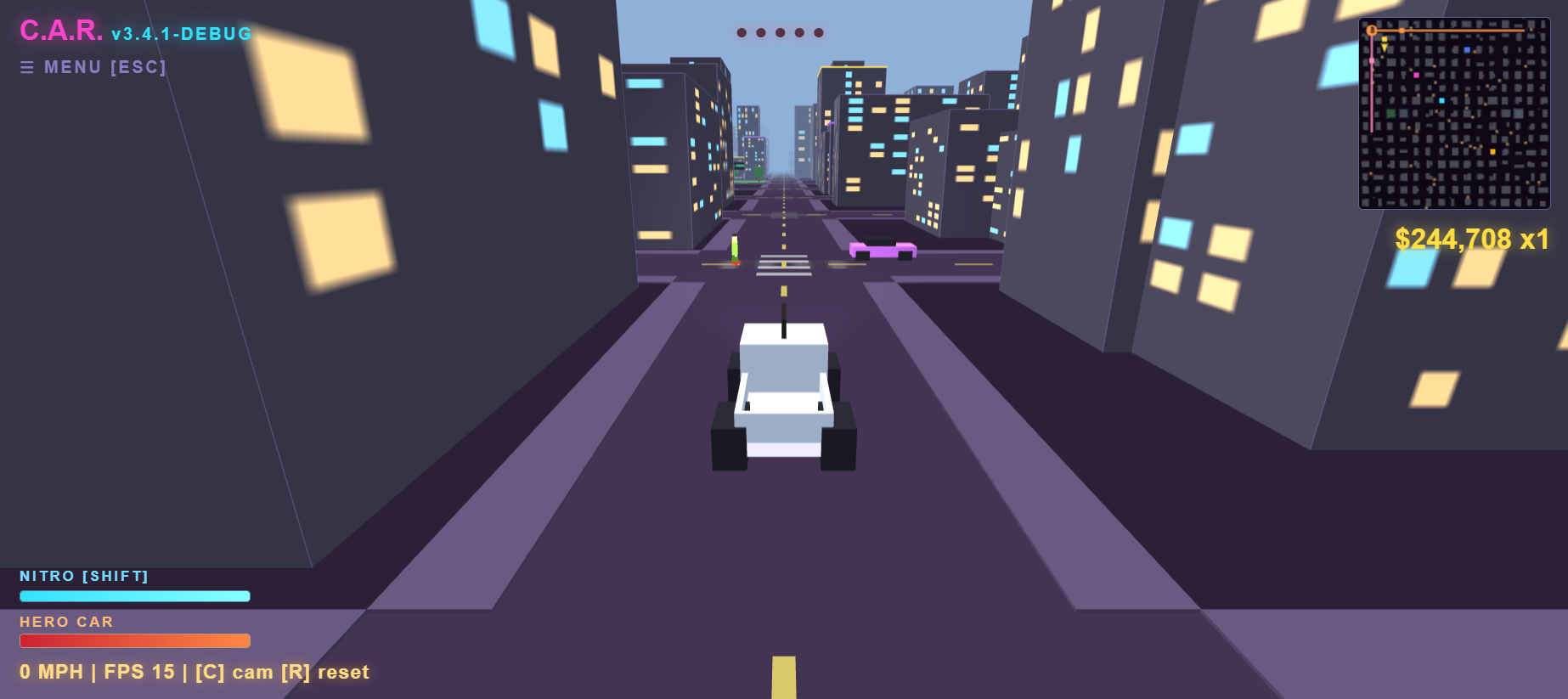 Screenshot 5 for C.A.R. - Crazy Auto Rampage (Work in Progress)