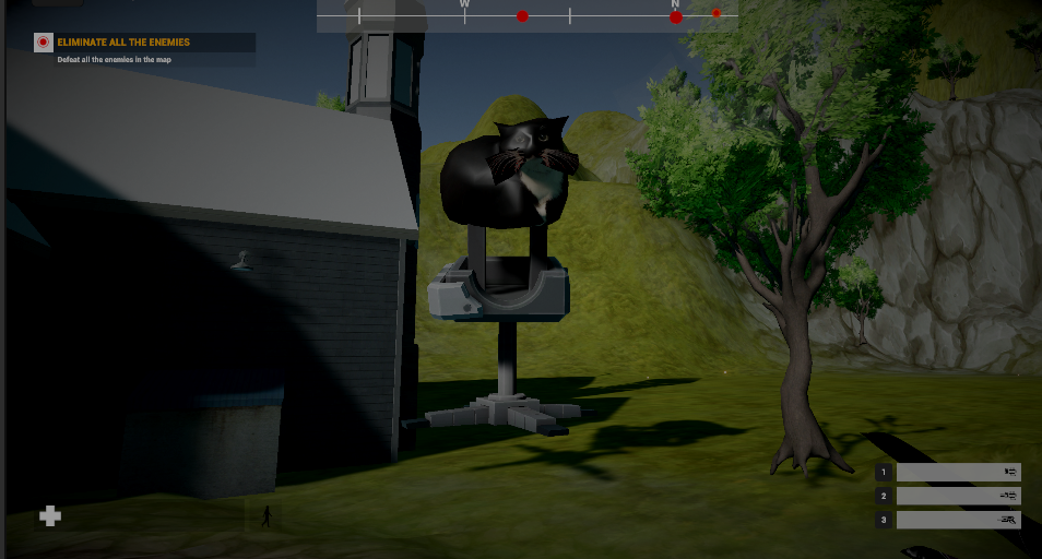 Screenshot 2 for APOCALYPSE MEOW: Drone Infiltration
