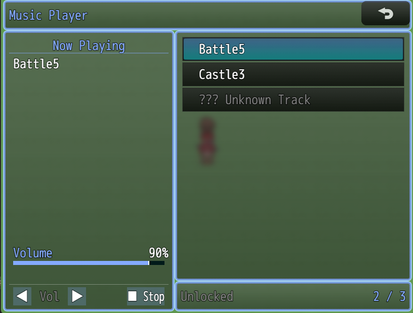Screenshot 3 for Music Player for RPG Maker MZ