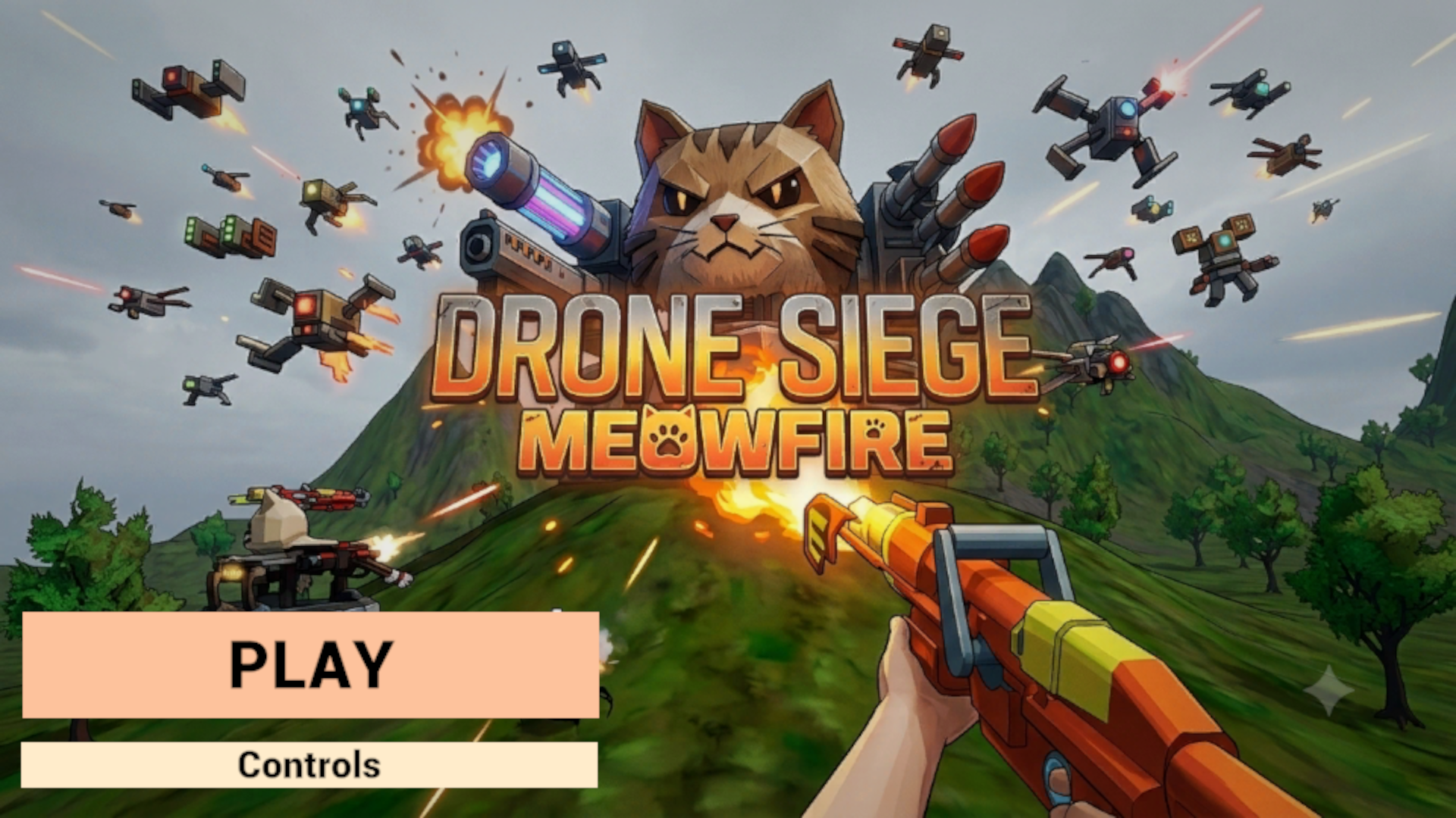 Screenshot 2 for DRONE SIEGE meowfire