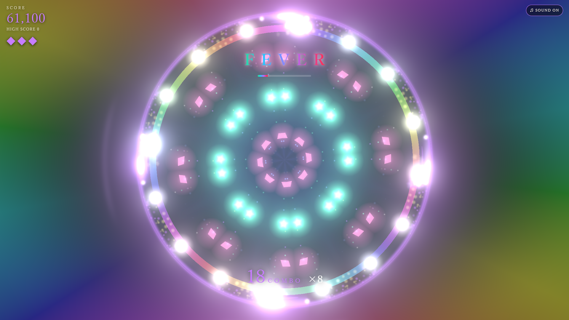Screenshot 3 for KALEIDOSCOPE - IRODORI KAGAMI -