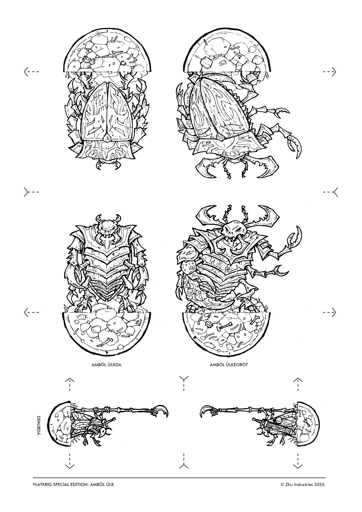 Screenshot 3 for Amböl Ûlks: Vlätkrig Special Edition Paper Minis