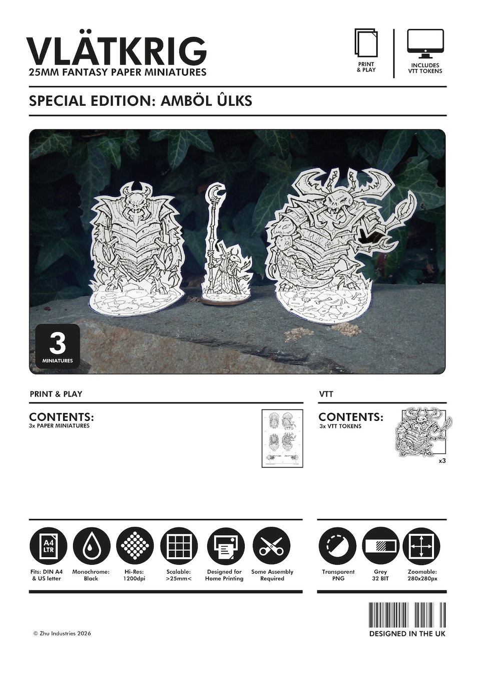 Screenshot 2 for Amböl Ûlks: Vlätkrig Special Edition Paper Minis