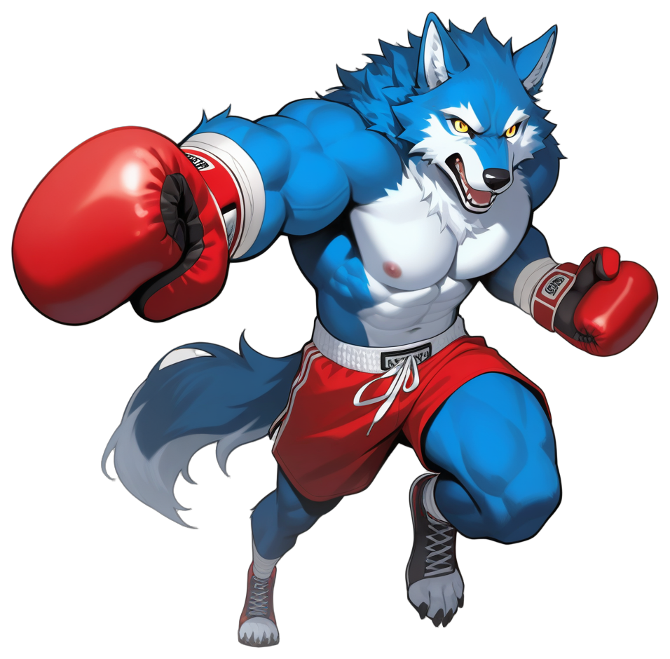 Screenshot 2 for Furry Fight Boxing～オスケモファイト～