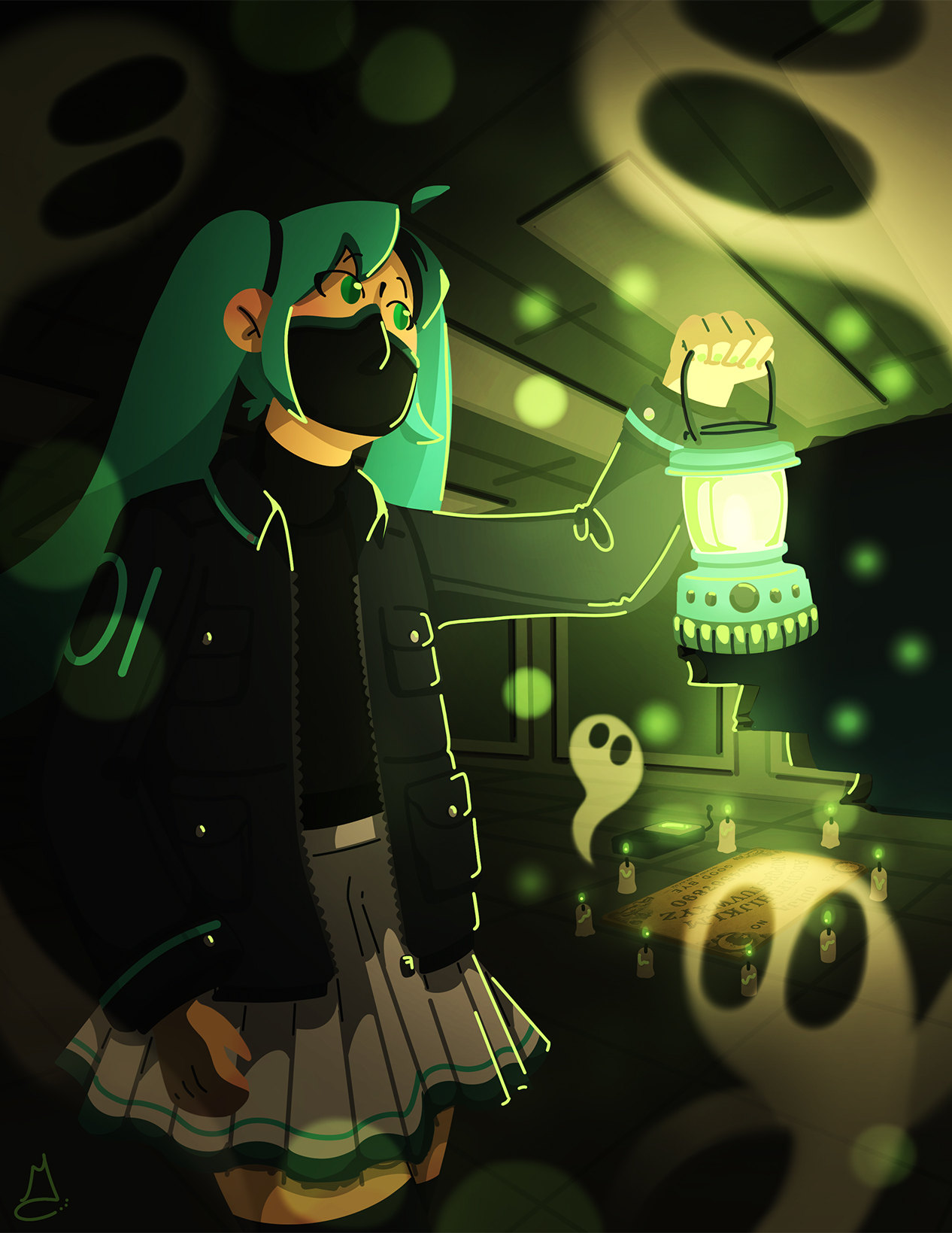 Screenshot 5 for Hiding In Your Wifi: A Hatsune Miku Original Zine