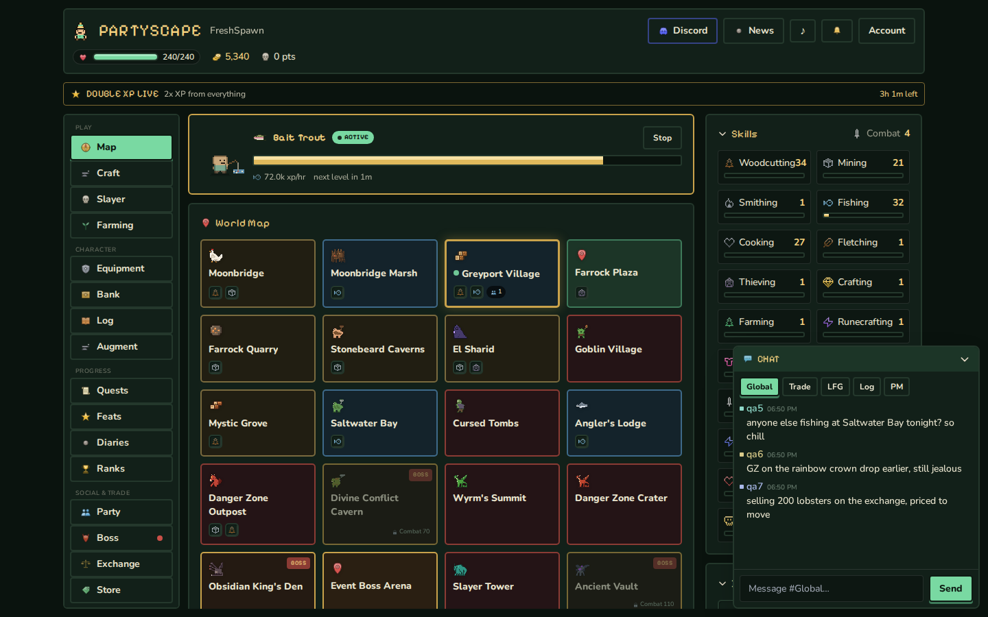 Screenshot 3 for PartyScape: Idle MMORPG