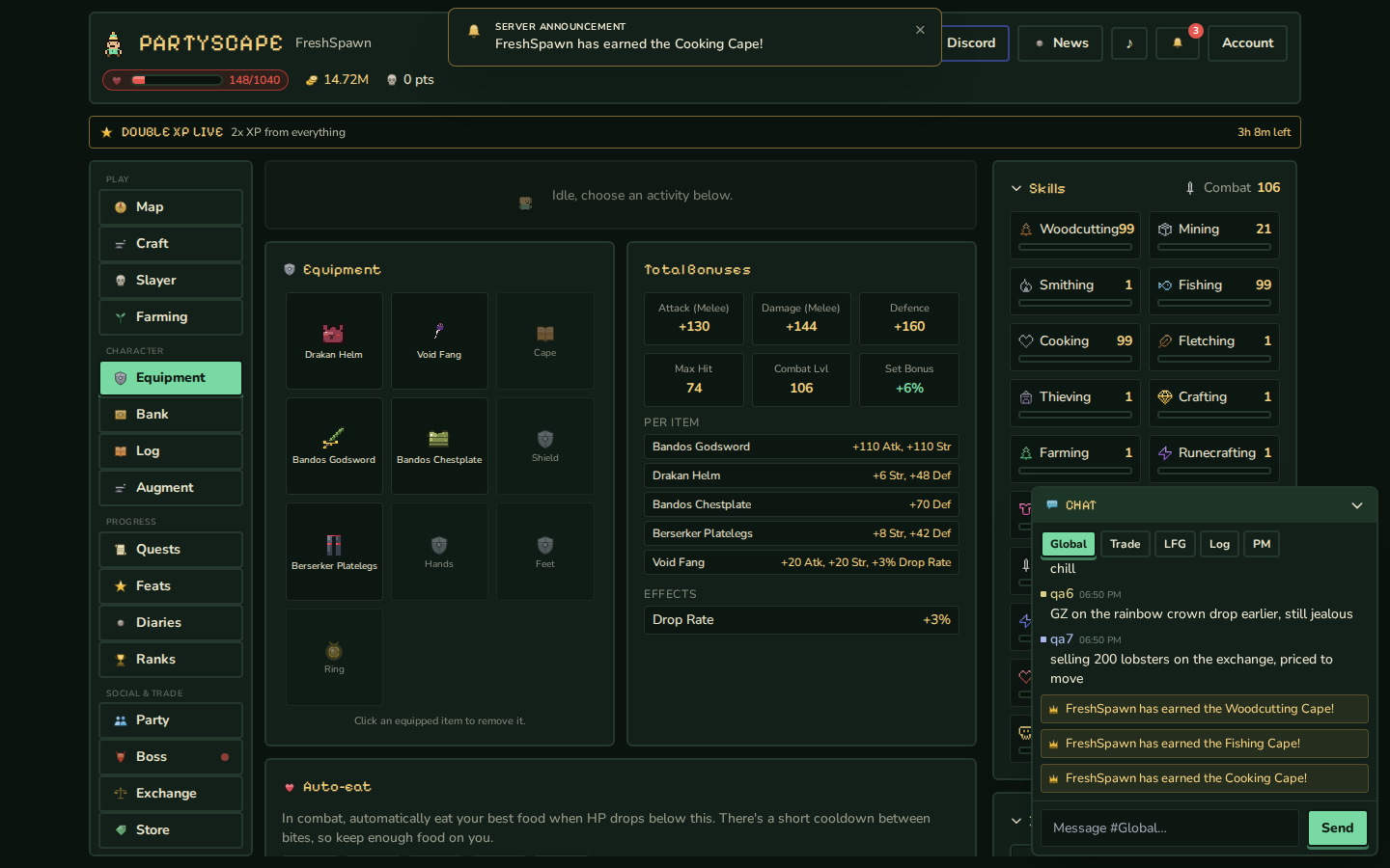 Screenshot 5 for PartyScape: Idle MMORPG