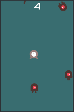 Screenshot 2 for Dodge the Creeps 2D (by Godot Docs)