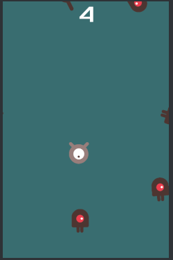 Screenshot 3 for Dodge the Creeps 2D (by Godot Docs)