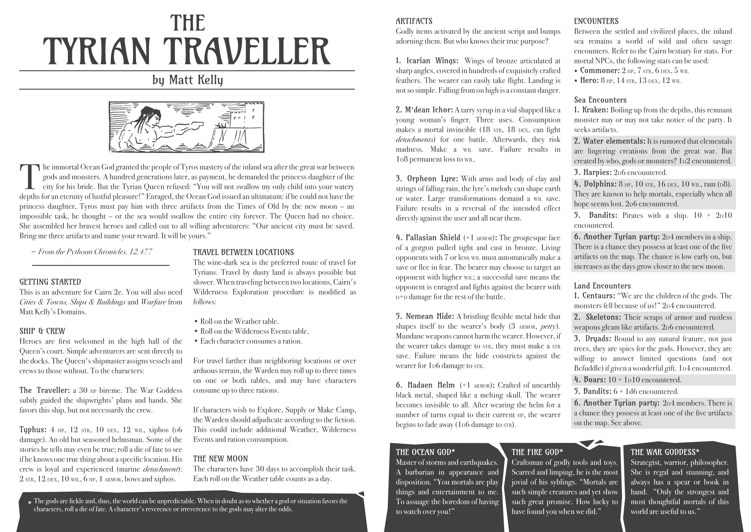 Screenshot 2 for The Tyrian Traveller