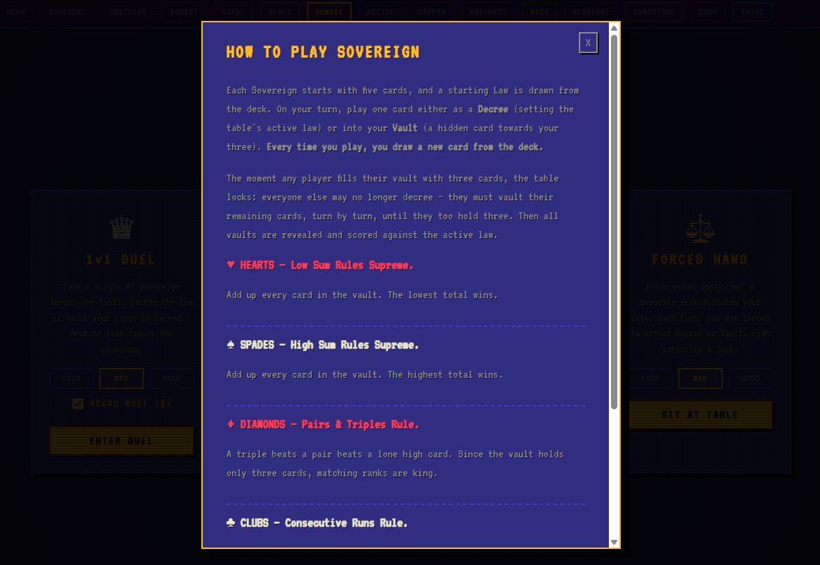 Screenshot 5 for Sovereign - Card Game