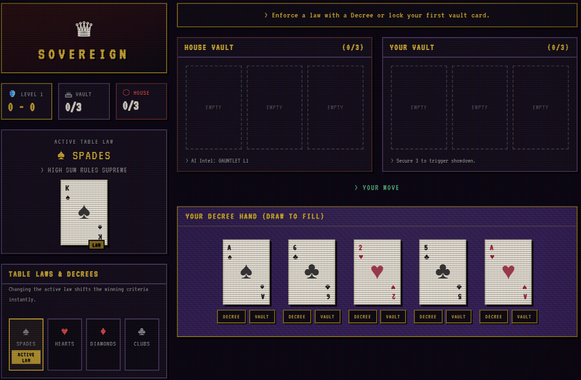 Screenshot 4 for Sovereign - Card Game