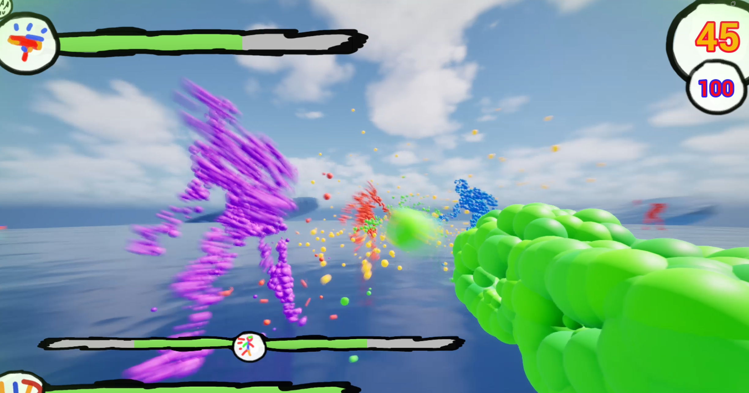 Screenshot 2 for Bubble Reaction Boum