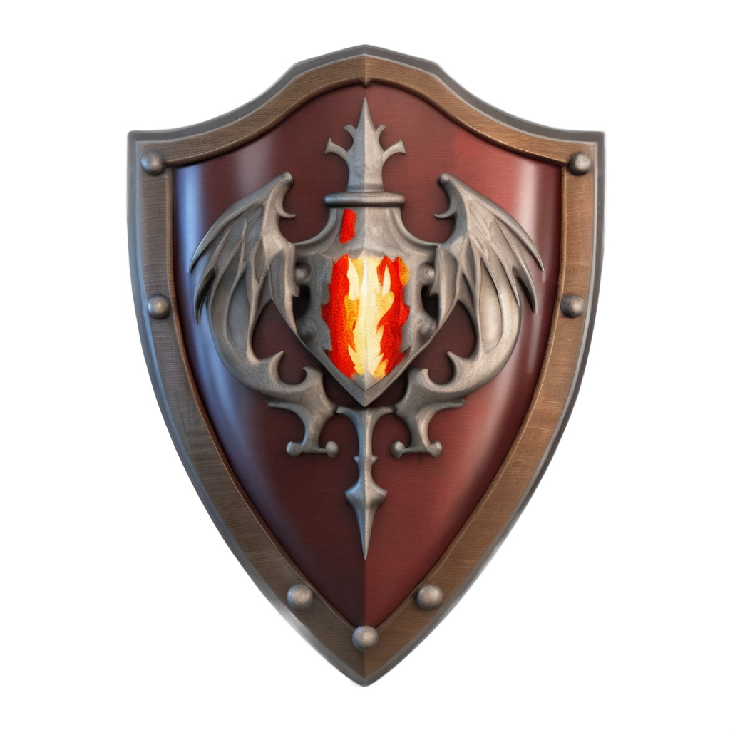 Command Icon Fantasy Fantasy Shield Icon Pack Vol.9 – 45 Icons (5 Elements + 10 Materials ...
