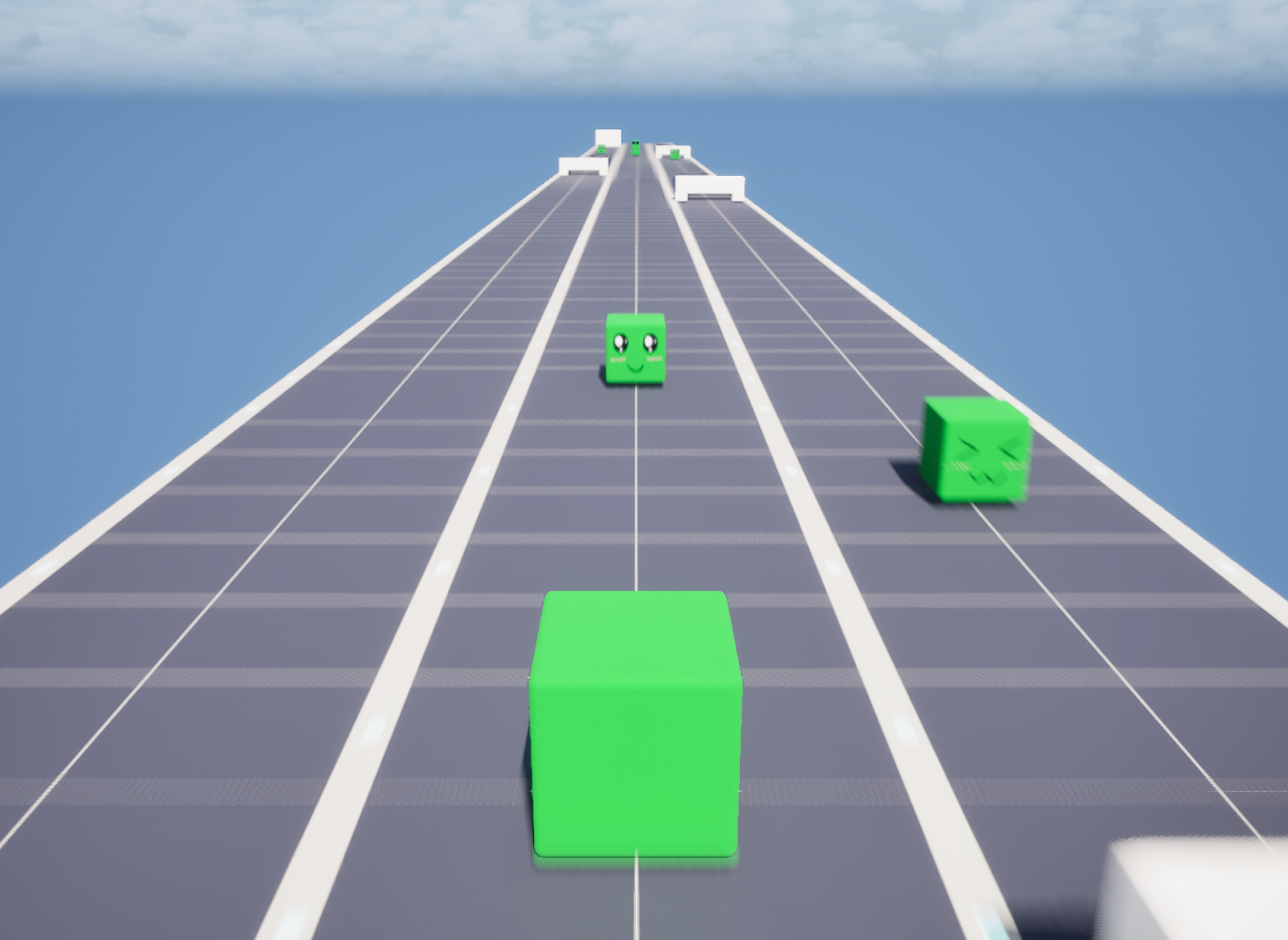 Colorful Cube Runner by Storyteller Studio