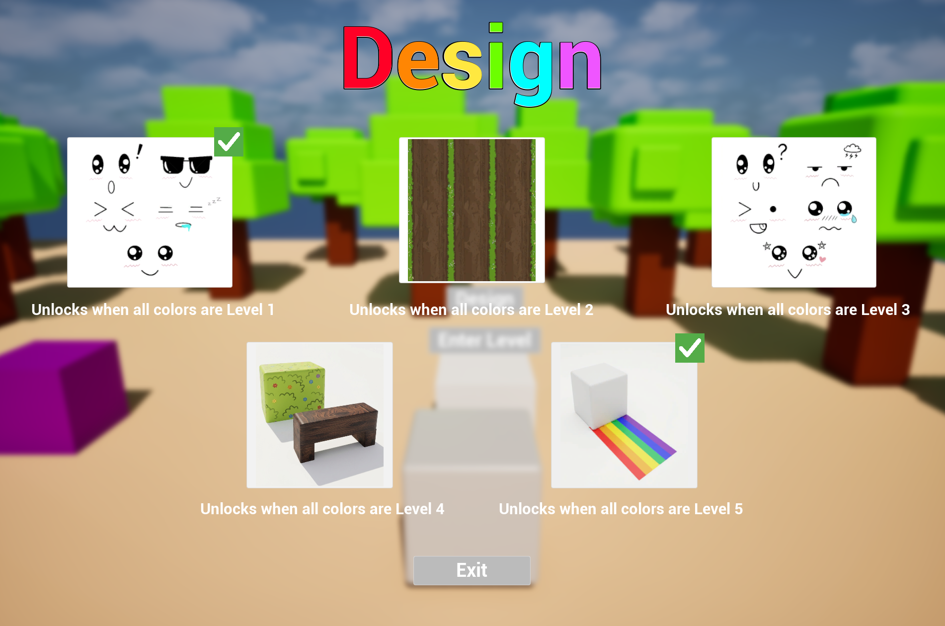 Colorful Cube Runner by Storyteller Studio