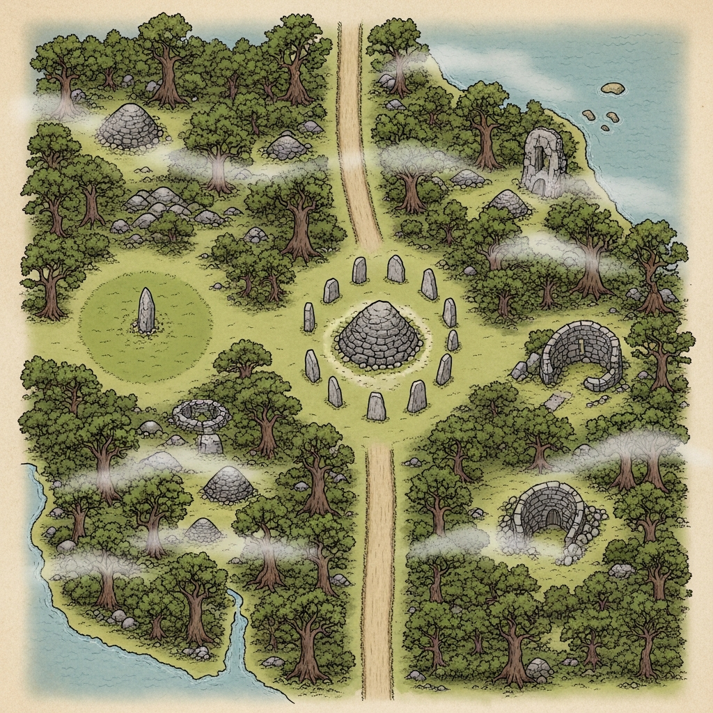Screenshot 2 for 10 Wilderness Maps — Hexcrawl Sites for Any Campaign