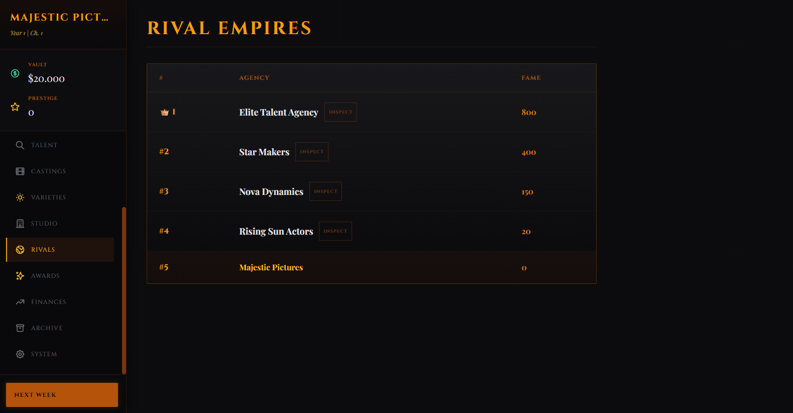 Screenshot 5 for Hollywood Agent - The Silver Empire