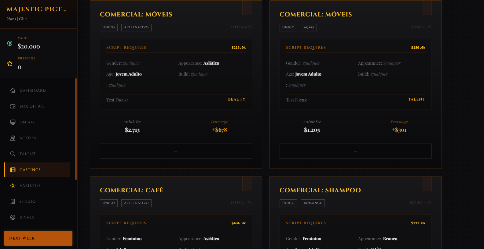 Screenshot 7 for Hollywood Agent - The Silver Empire