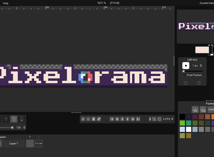 Pixelorama v0.10 is out! - Pixelorama by Orama Interactive