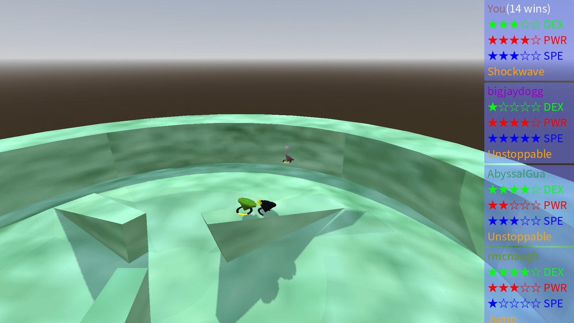 Screenshot 5 for Spinning Top Battles [The Very Serious Juniper Dev Game Jam]