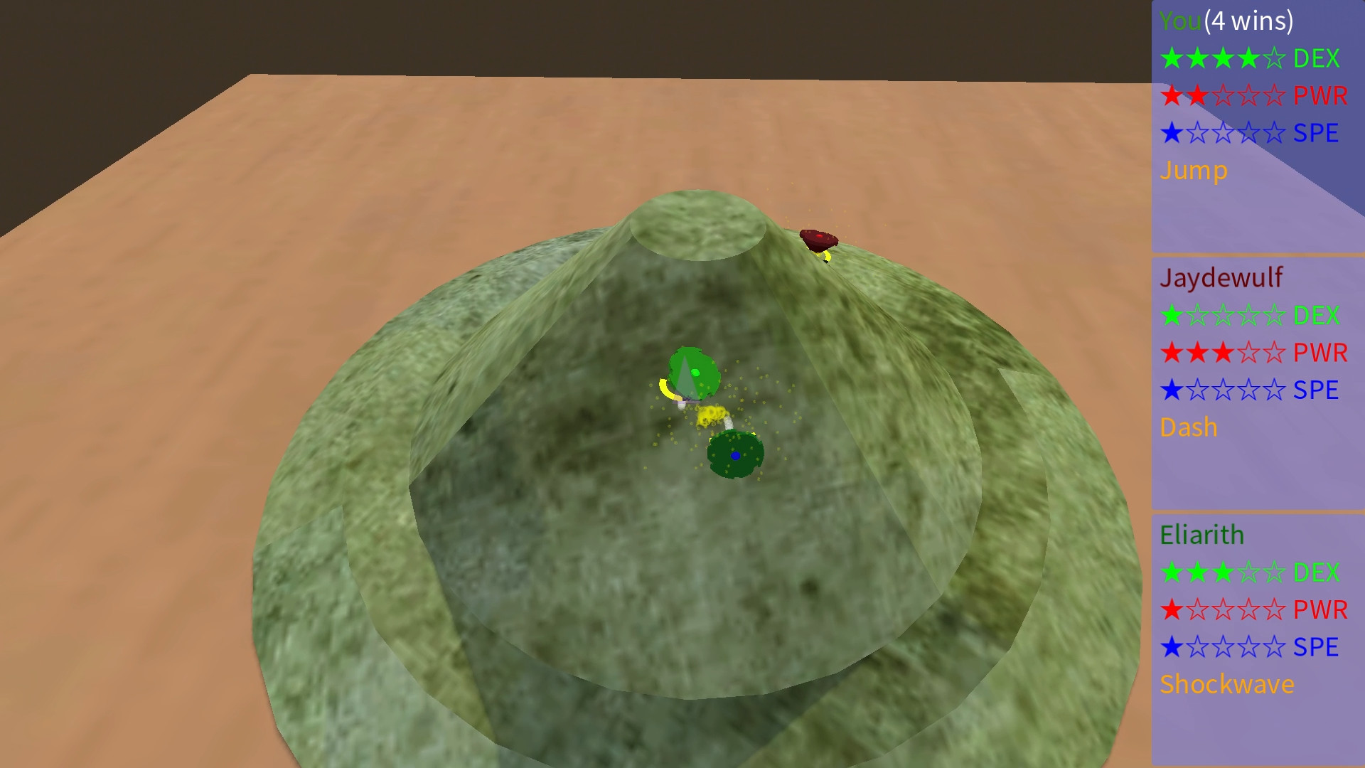 Screenshot 6 for Spinning Top Battles [The Very Serious Juniper Dev Game Jam]