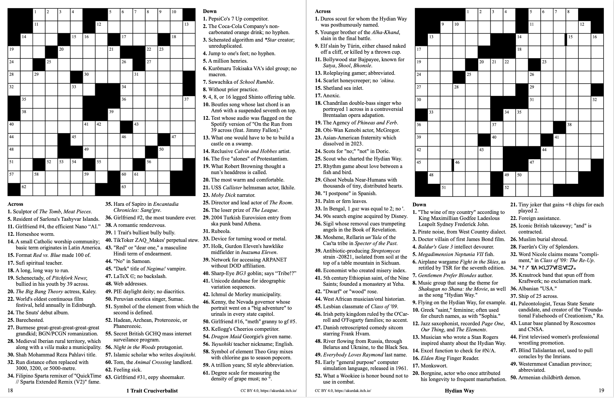 Screenshot 3 for Bad Crosswords! Vol. I