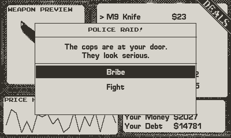 Screenshot 6 for Arms Dealer (Playdate Version)