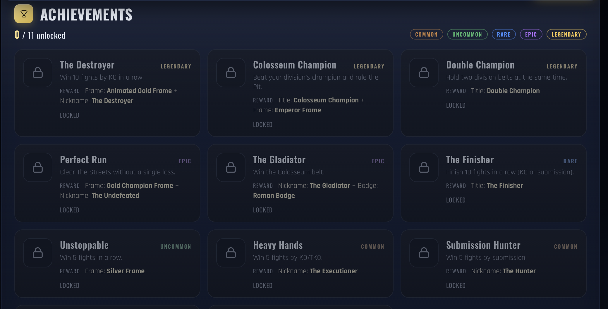Screenshot 4 for MMA-LEGACY