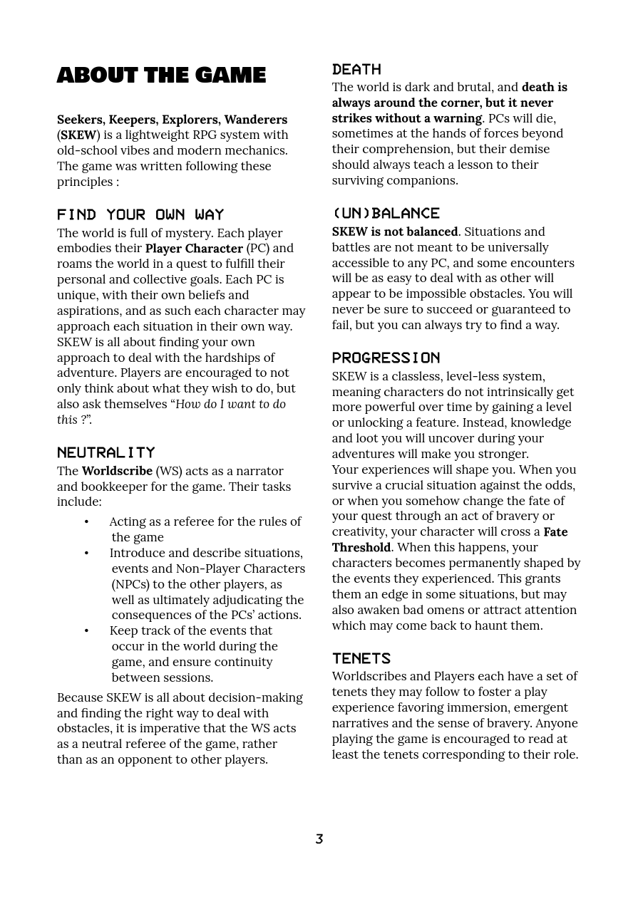 Screenshot 3 for SKEW: Seekers, Keepers, Explorers, Wanderers