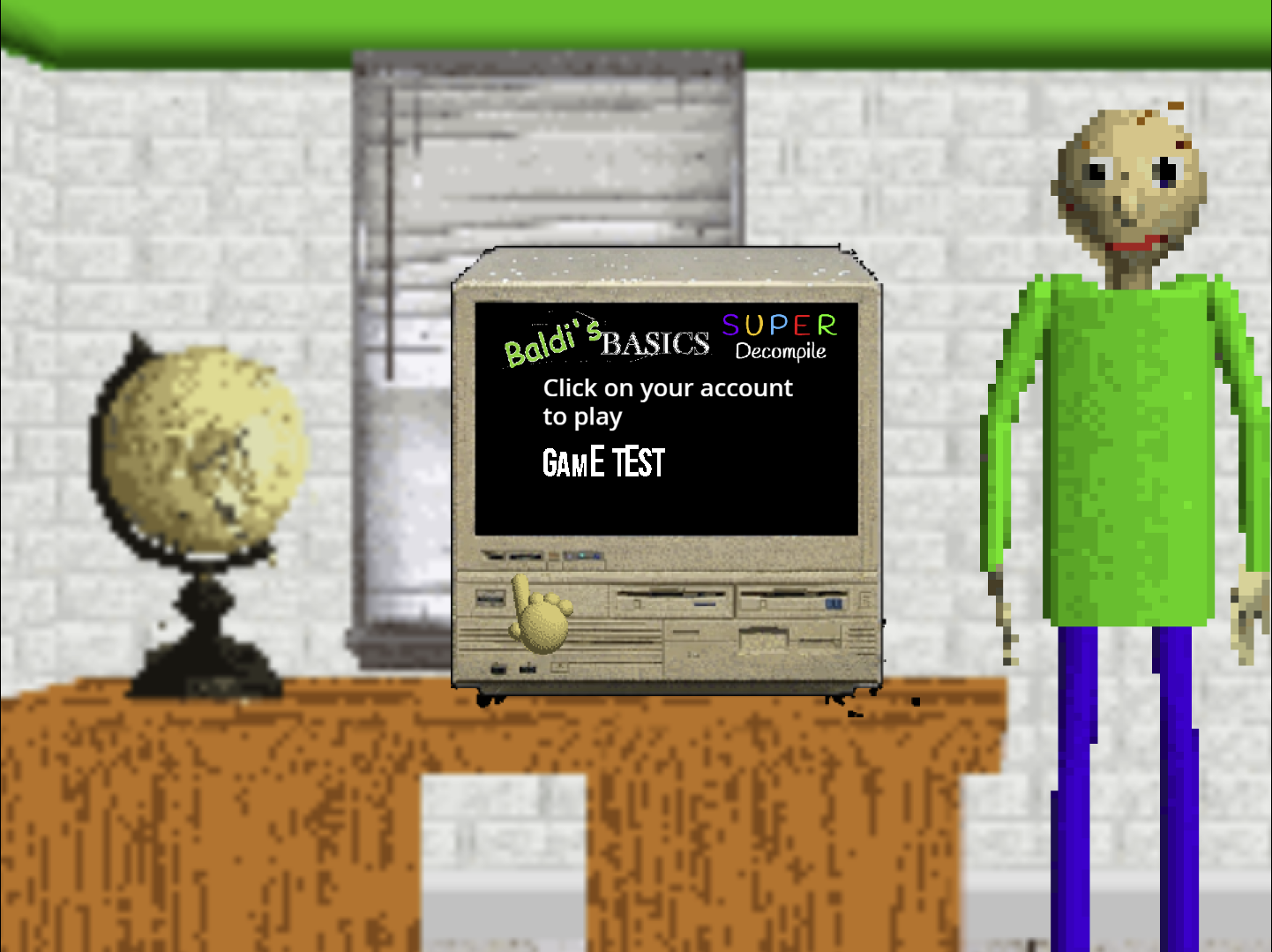 Baldi's Basics Super Decompile (2D) by Wair Studios
