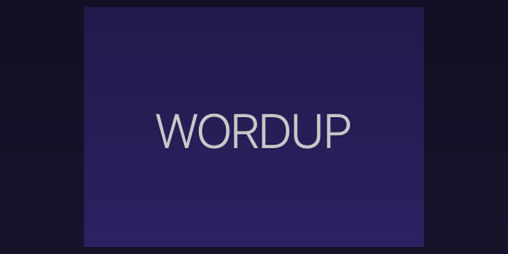 Cover image for WordUp