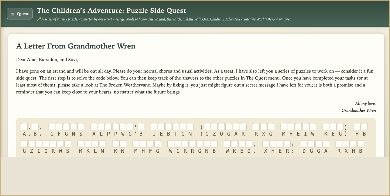 Screenshot 2 for The Children’s Adventure: Puzzle Side Quest