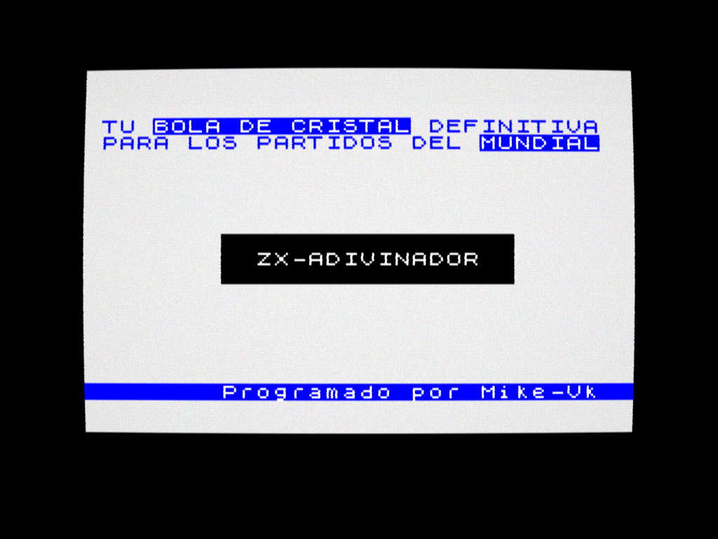 Opciones de juego Zx-Adivinador