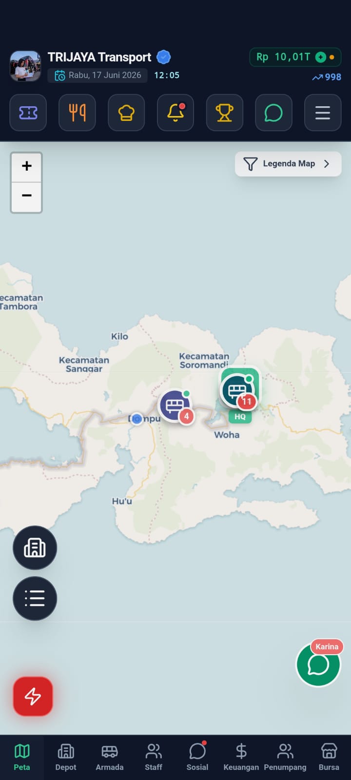 Screenshot 2 for Bus Manager Indonesia