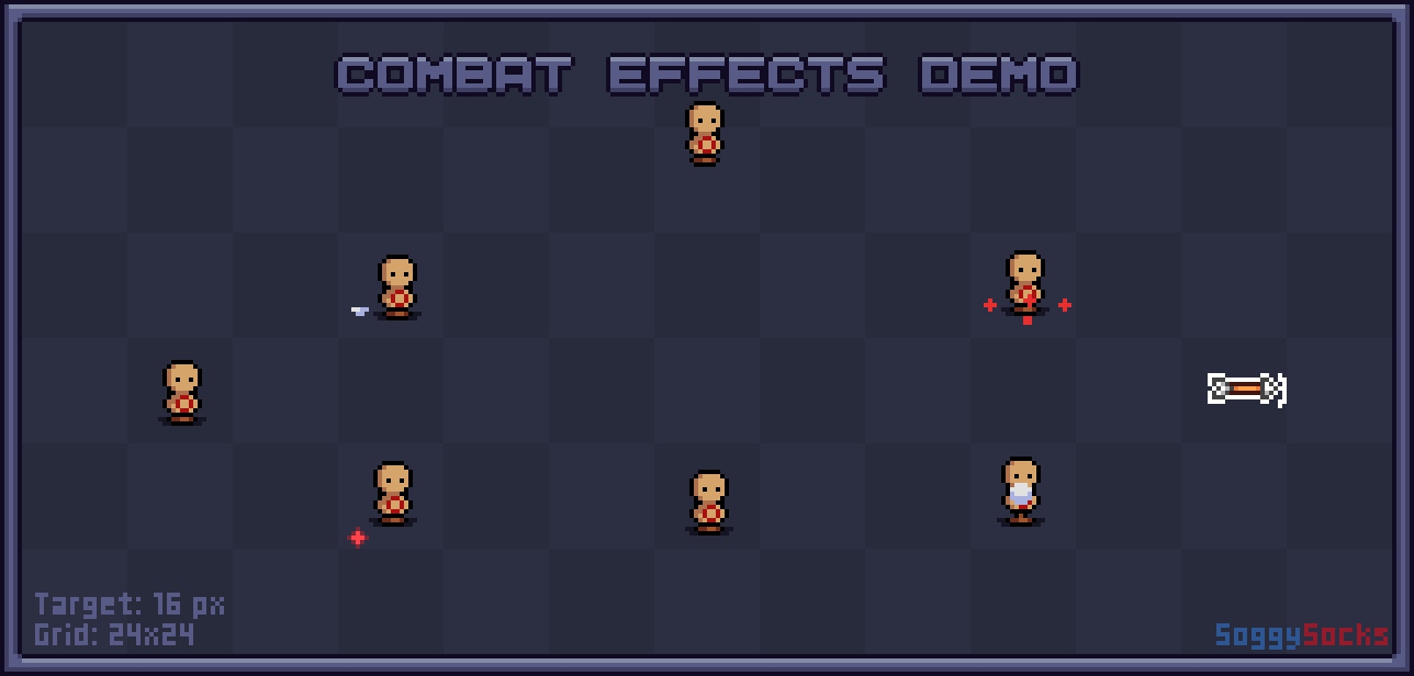Pixel Art Animated Combat VFX -【SoggySocks】 by SoggySocks