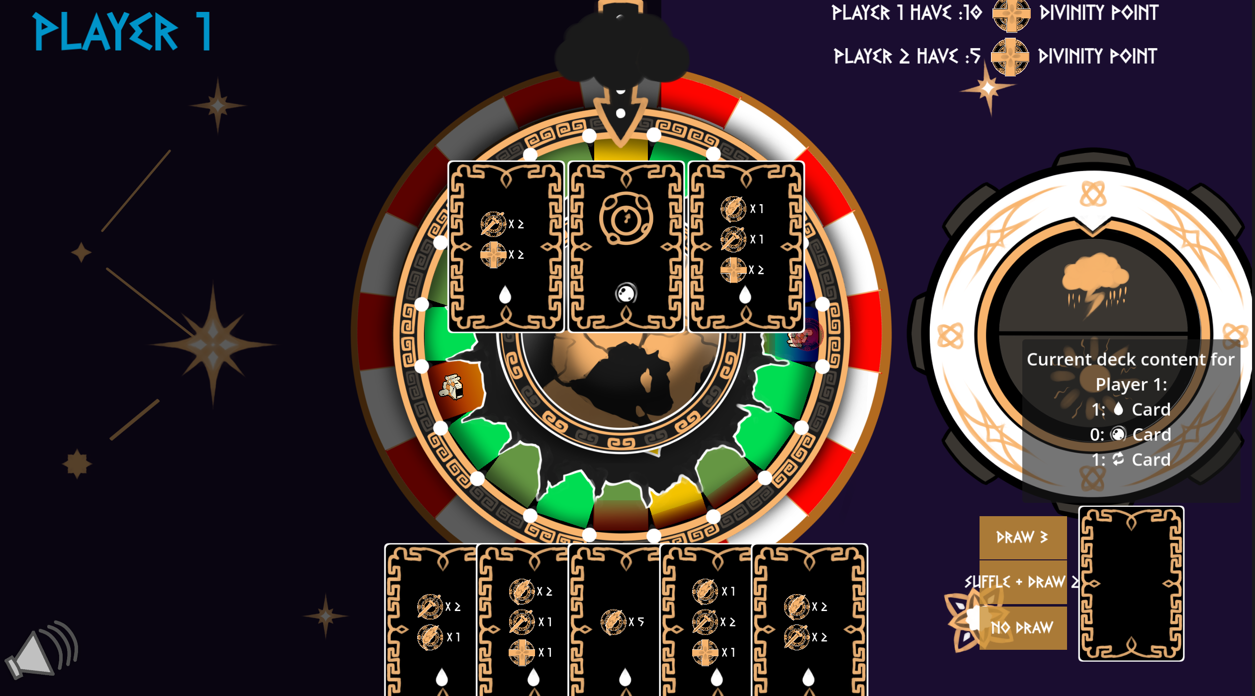 Screenshot 3 for The divine Roulette : Gods don't play dices