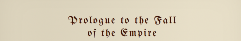Screenshot 2 for Prologue to the Fall of the Empire